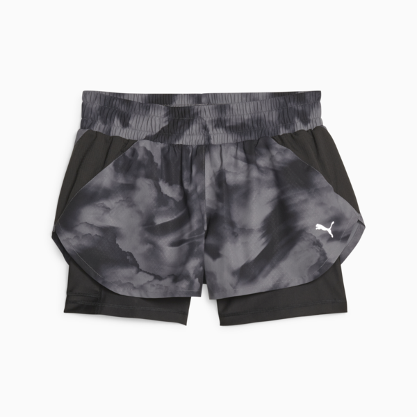 Shorts de running Ultraweave 2 en 1 para mujer, PUMA Black, large-ARG
