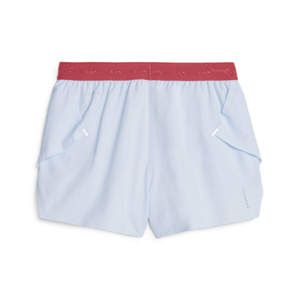 Puma shorts women's pink and blue hot sale