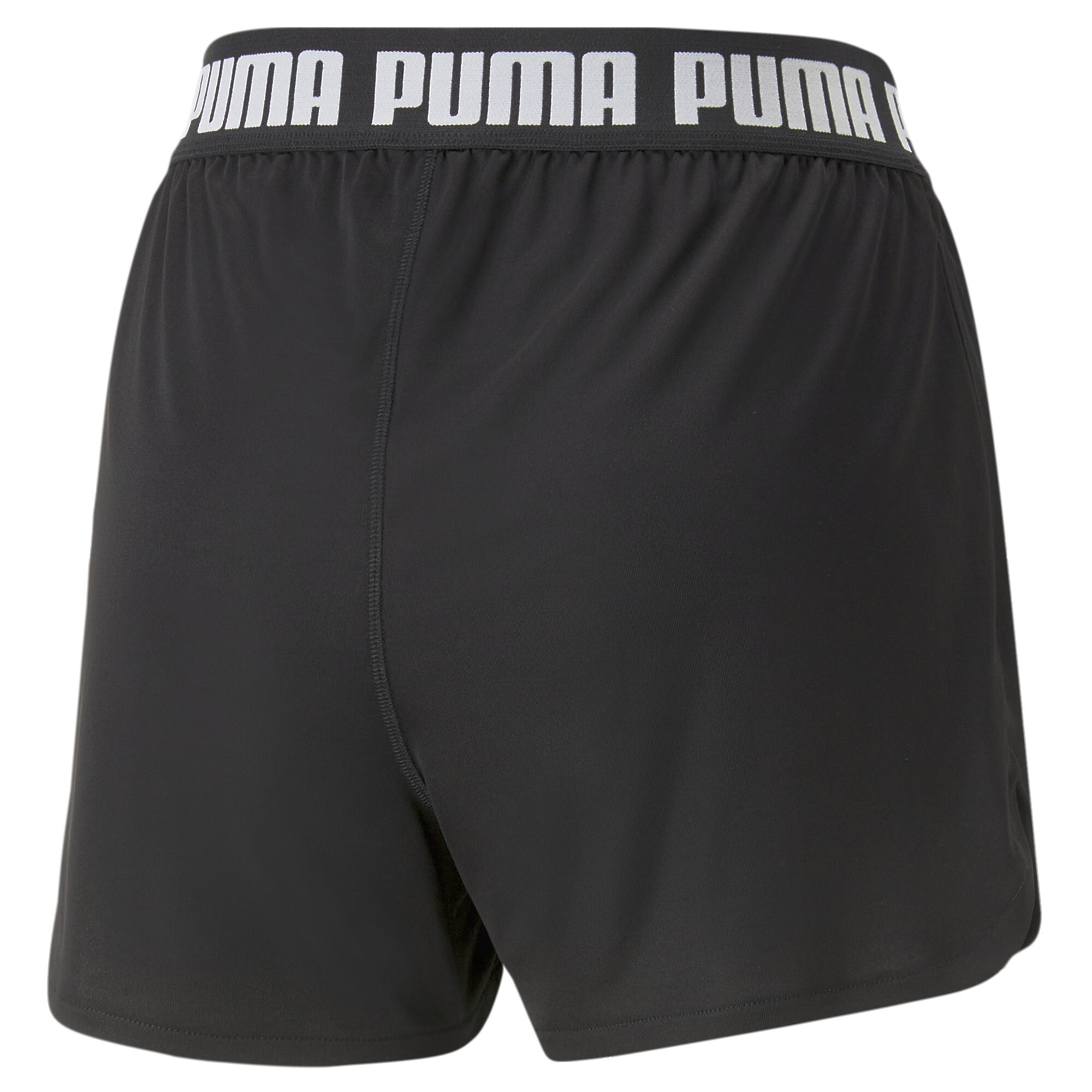 Women's Puma TRAIN ALL DAY 3 Knit Training Shorts, Black, Size 2X, Clothing