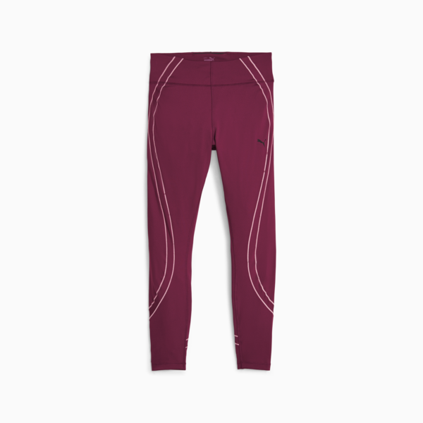 Calzas de training 7/8 para mujer Studio, Dark Jasper-Koral Ice, large-ARG