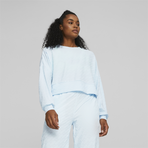 Buzo para mujer PUMA Fit, Icy Blue, large-ARG