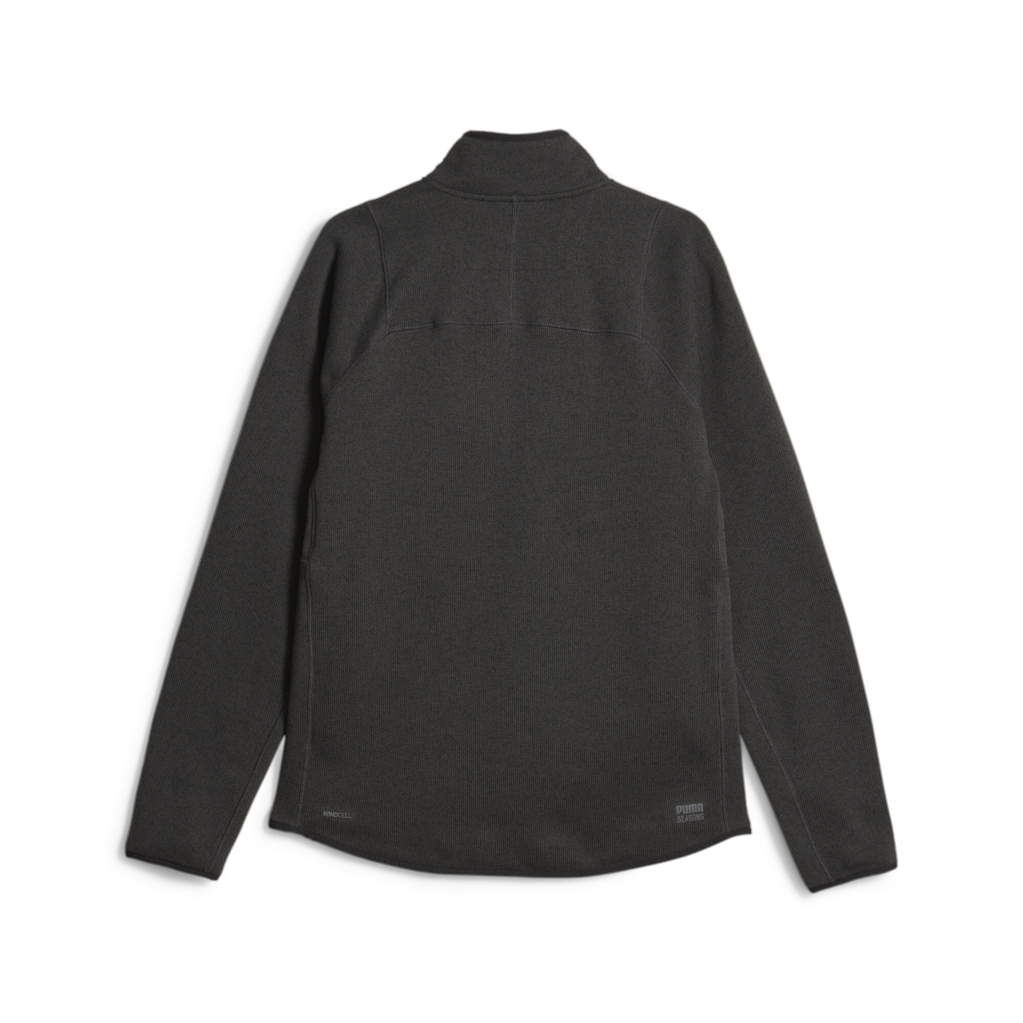 Men's PUMA SEASONS Half-zip Sweater In Heather, Size Large