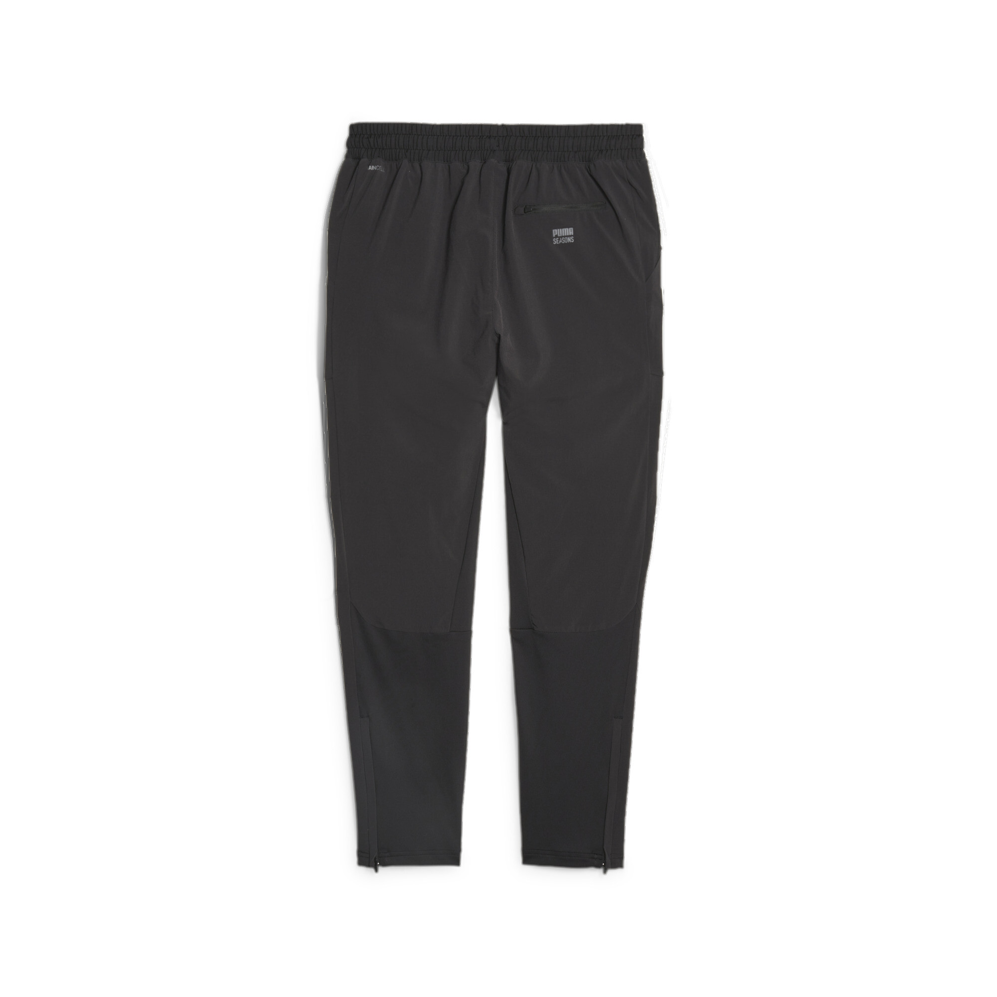 Men's PUMA SEASONS Lightweight Trail Running Pants In Black, Size XS