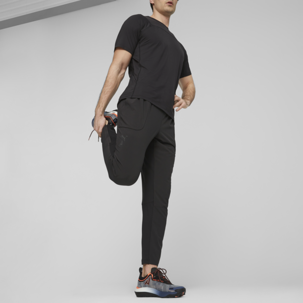 SEASONS Men's Lightweight Trail Running Pants, PUMA Black, large-ZAF