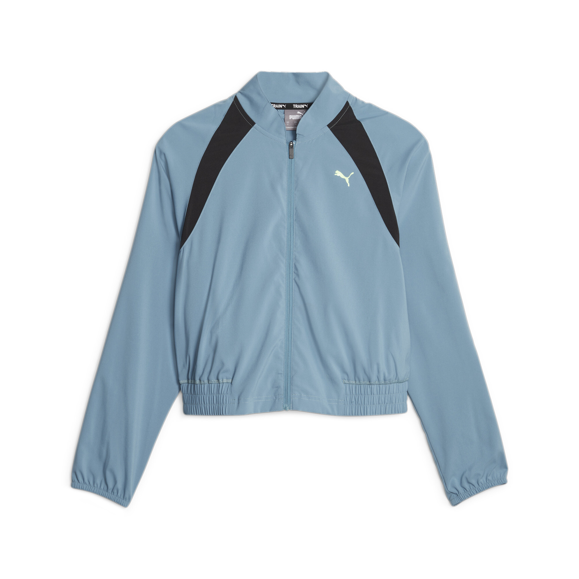 Women's PUMA Fit Training Jacket In Blue, Size Medium