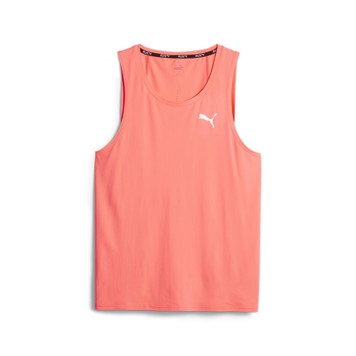Cloudspun Men's Running Tank Top in Fire Orchid by PUMA, Medium