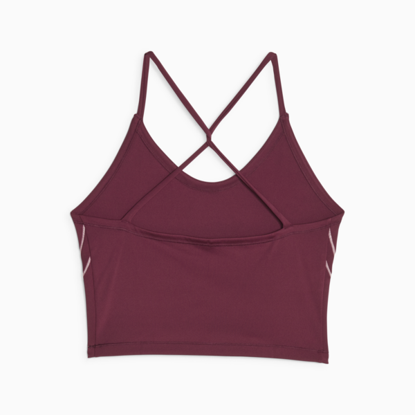 Top de training corto para mujer Studio Ultrabare, Dark Jasper, large-ARG