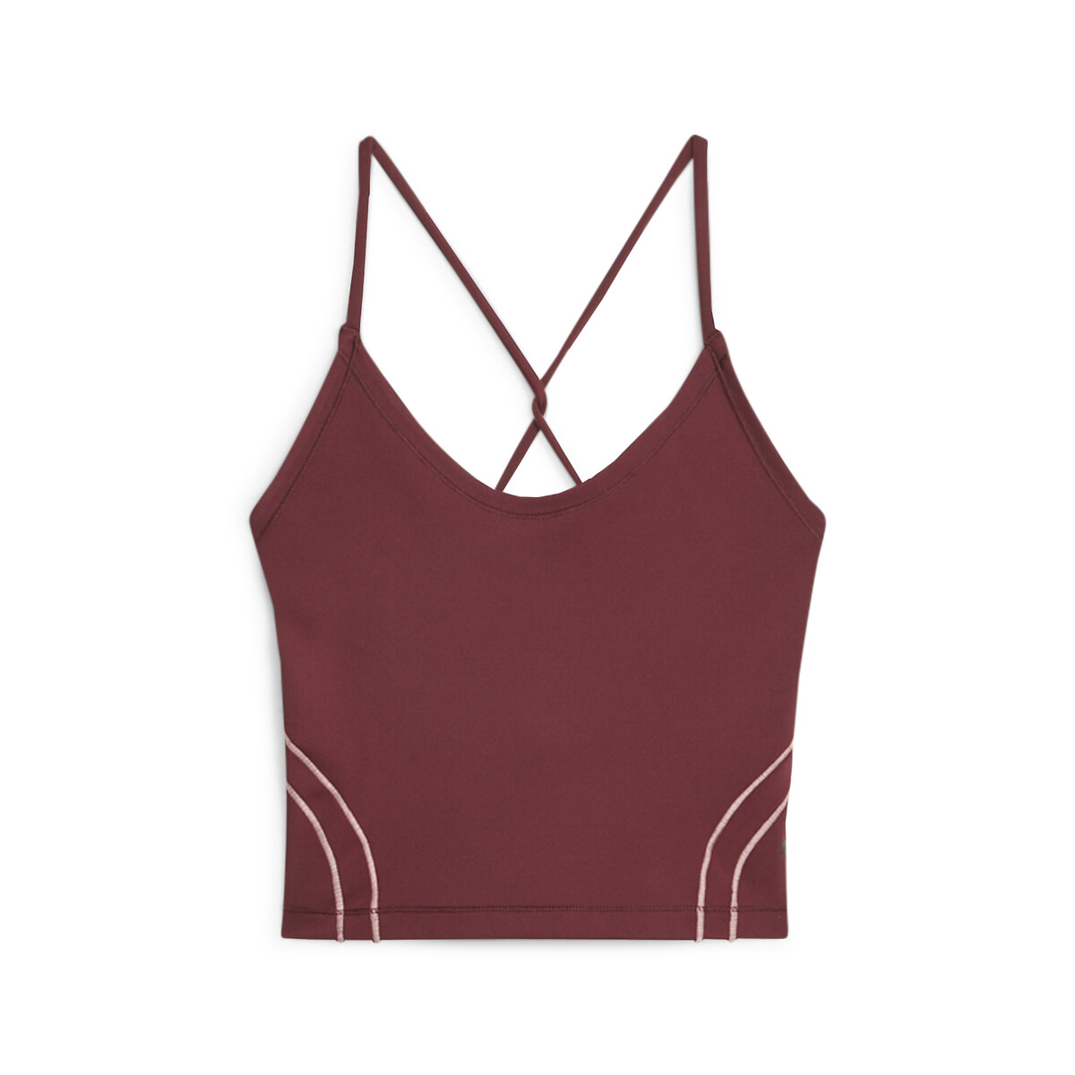Studio Ultrabare Women's Training Crop Top in Dark Jasper by PUMA, Large