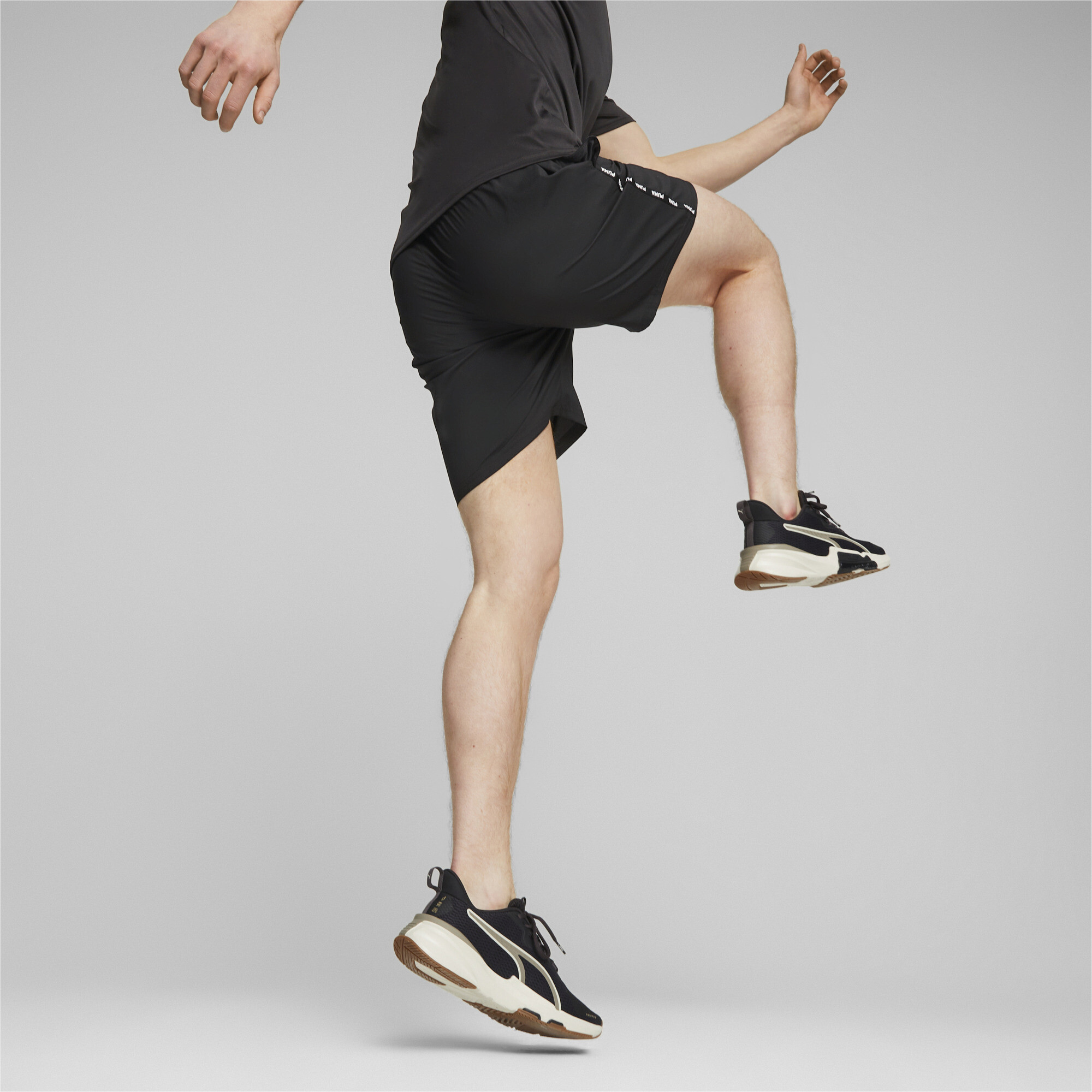 Men's PUMA Fit 7 Training Shorts In Black, Size XL
