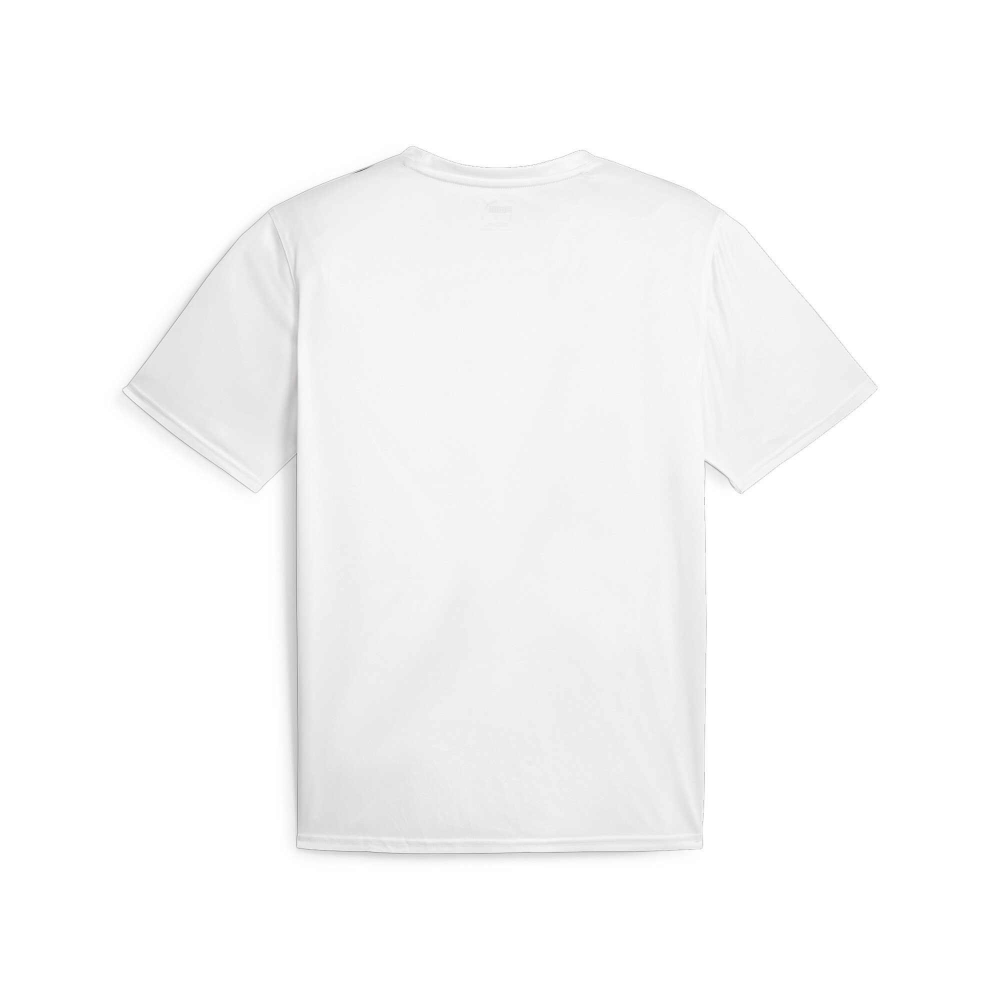 Men's Puma FIT's Taped Training T-Shirt, White, Size M, Clothing