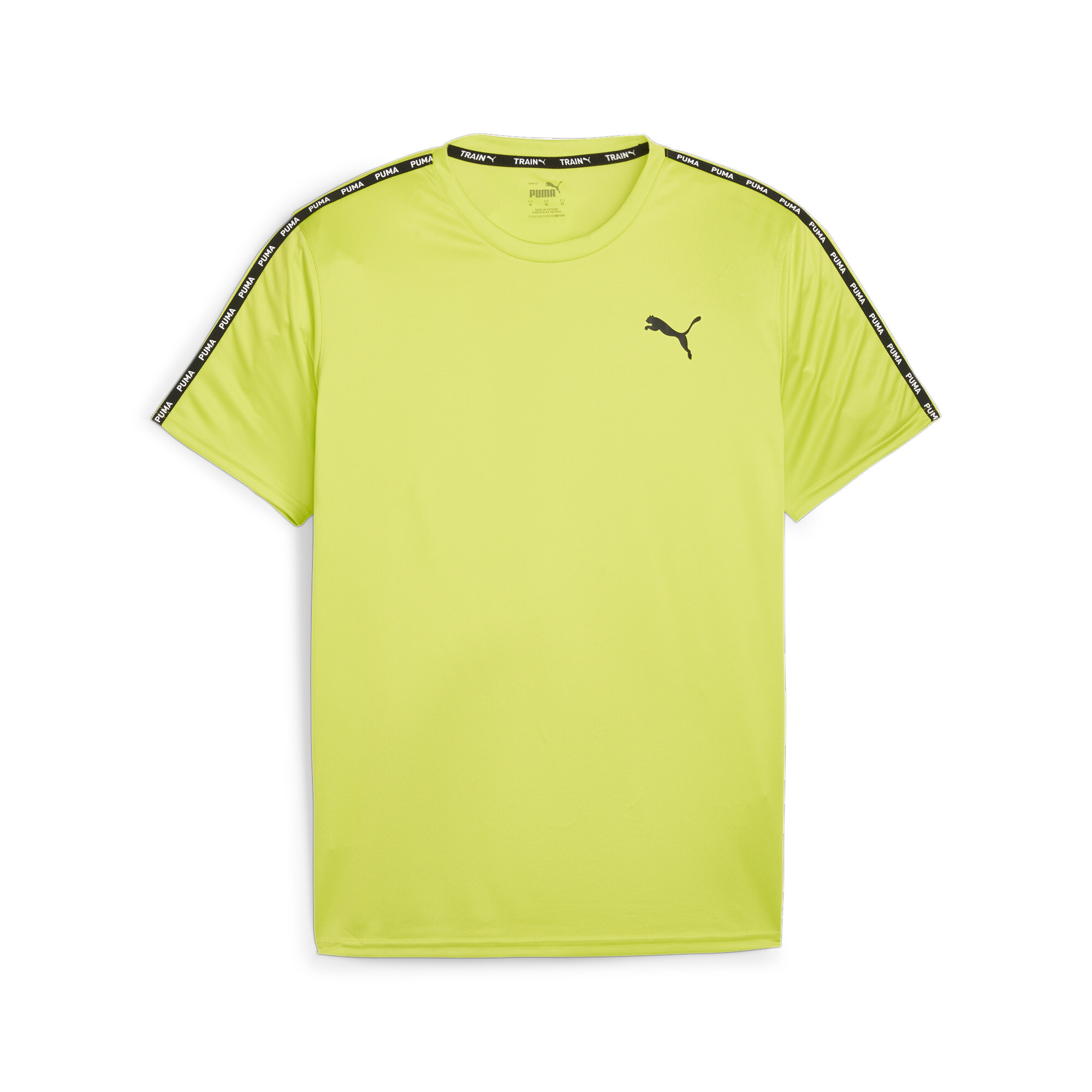 PUMA FIT Men s Taped Training Tee T shirts Tops PUMA