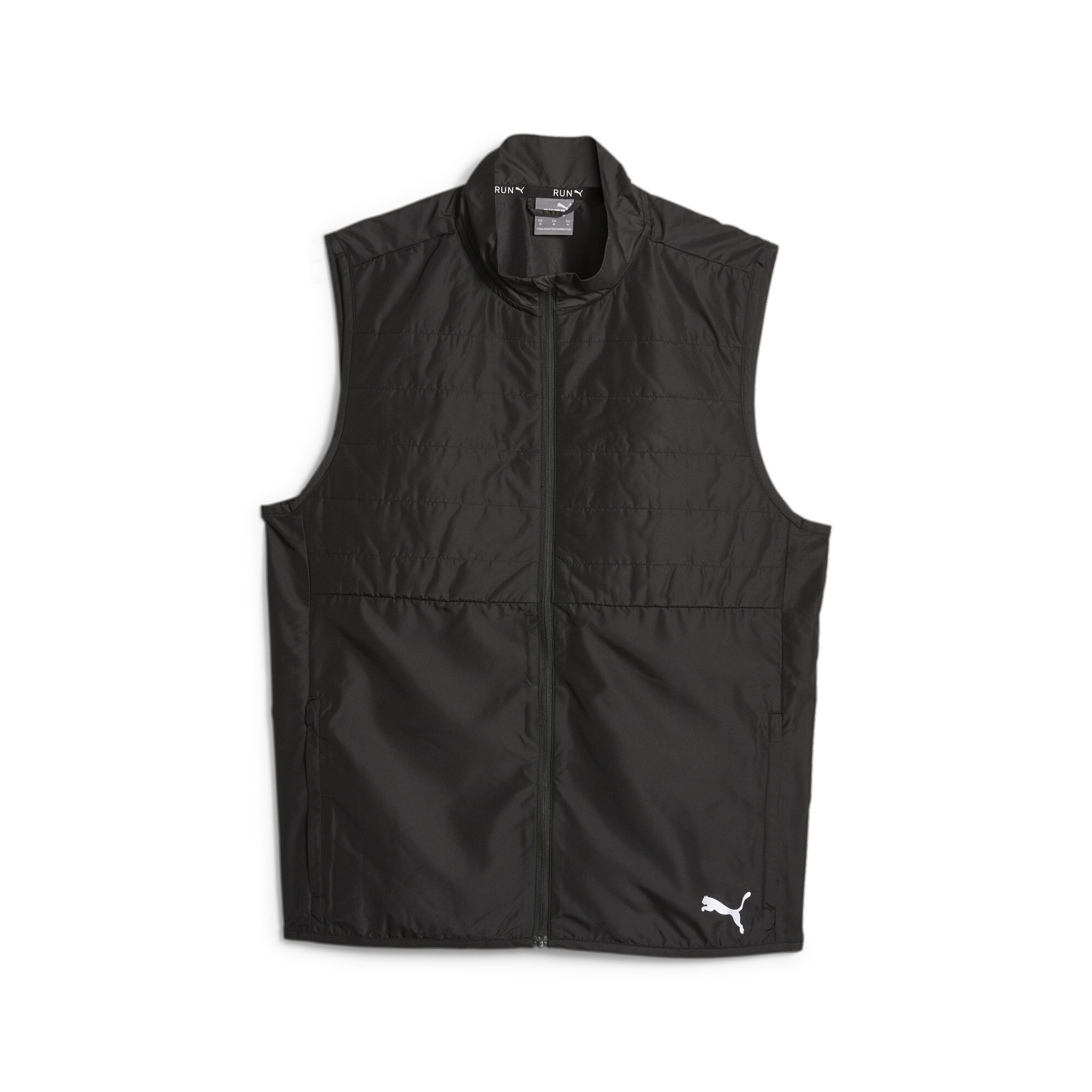 Men's Puma Run Favourite's Running Puffer Vest, Black, Size S, Clothing