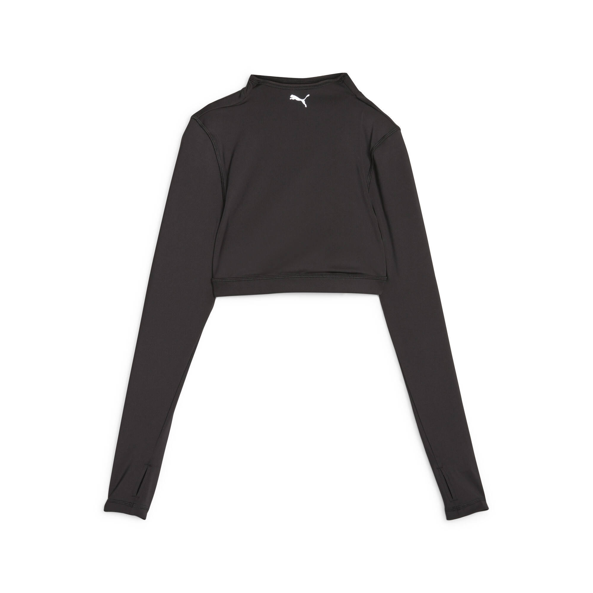 Puma Modest Langärmeliger Sport-BH Damen | Black | Größe: S