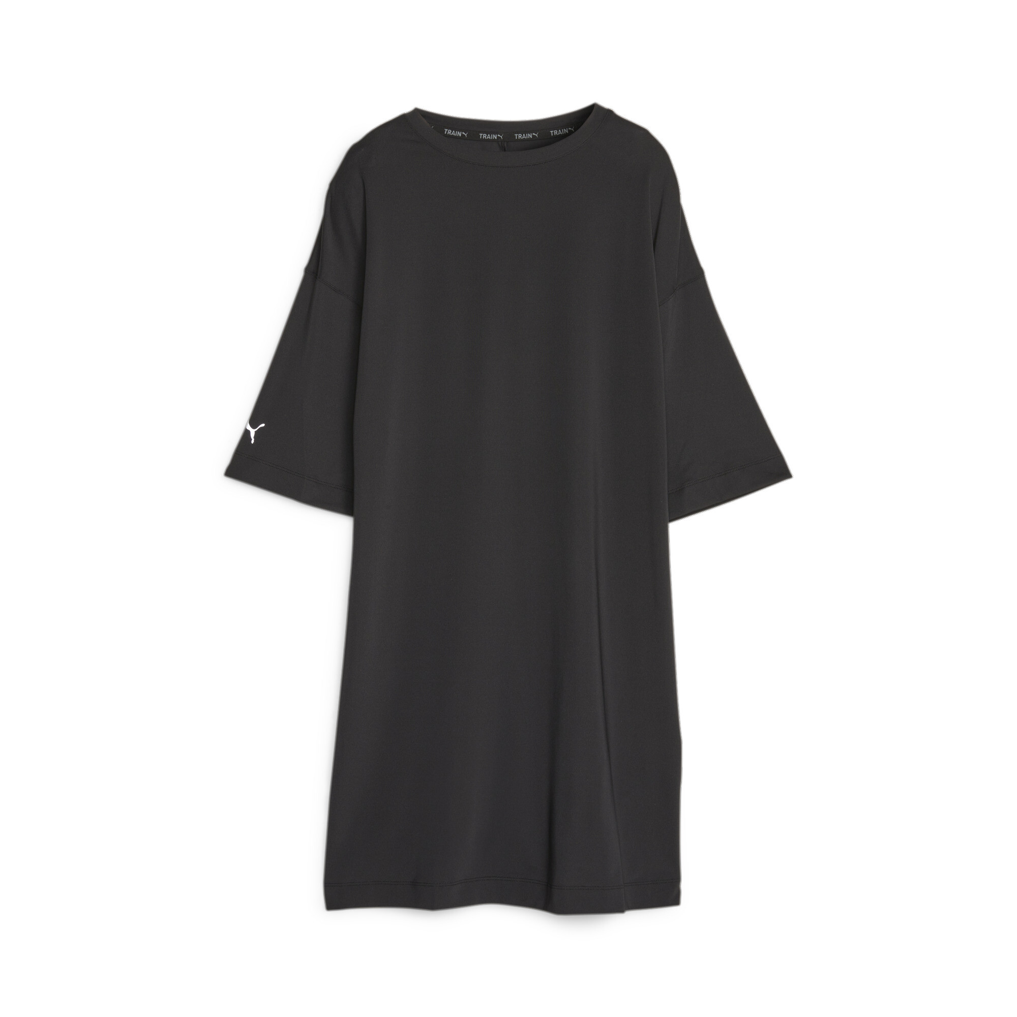 Women's Puma Modest's Oversized Training T-Shirt, Black, Size M, Clothing