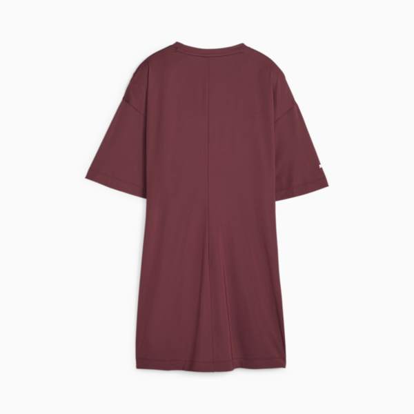 Modest Women's Oversized Training Tee, Dark Jasper, large-ZAF