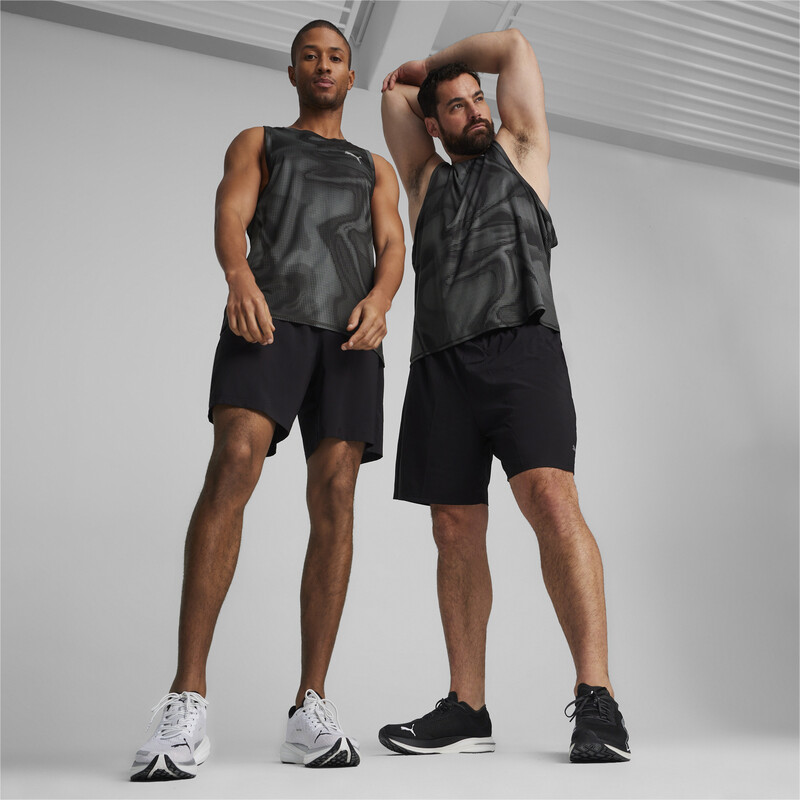 Men's PUMA Run Favourite Running Singlet in Black size M
