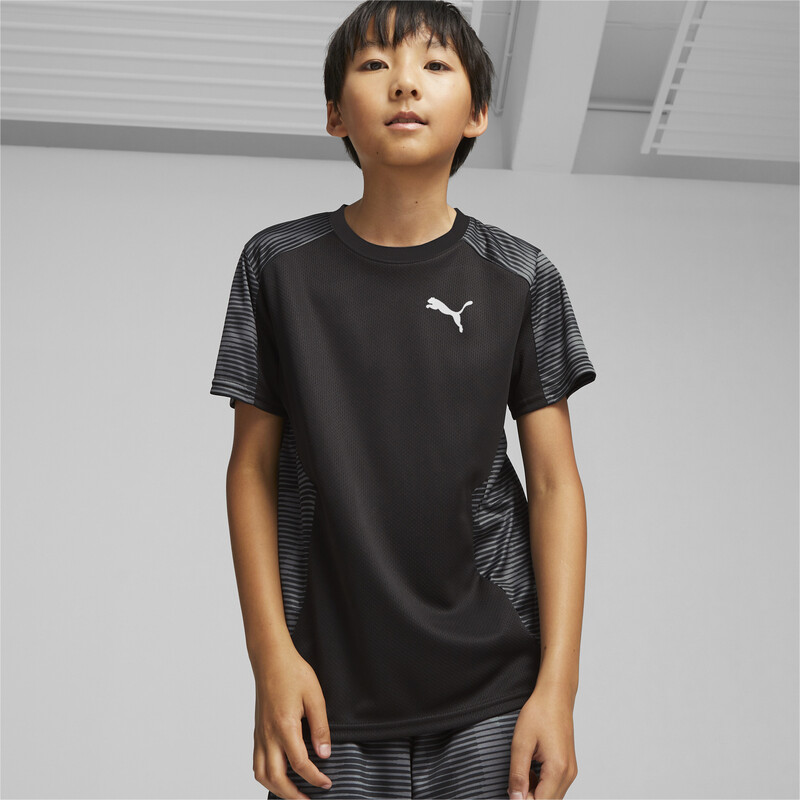 

Men's PUMA HYPERWAVE Printed Youth Tee, Black