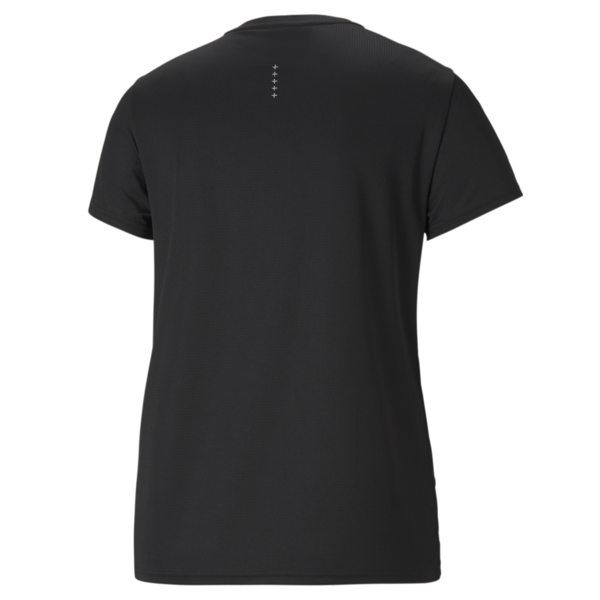 Remera de running de manga corta Favourite para mujer, PUMA Black, large-ARG