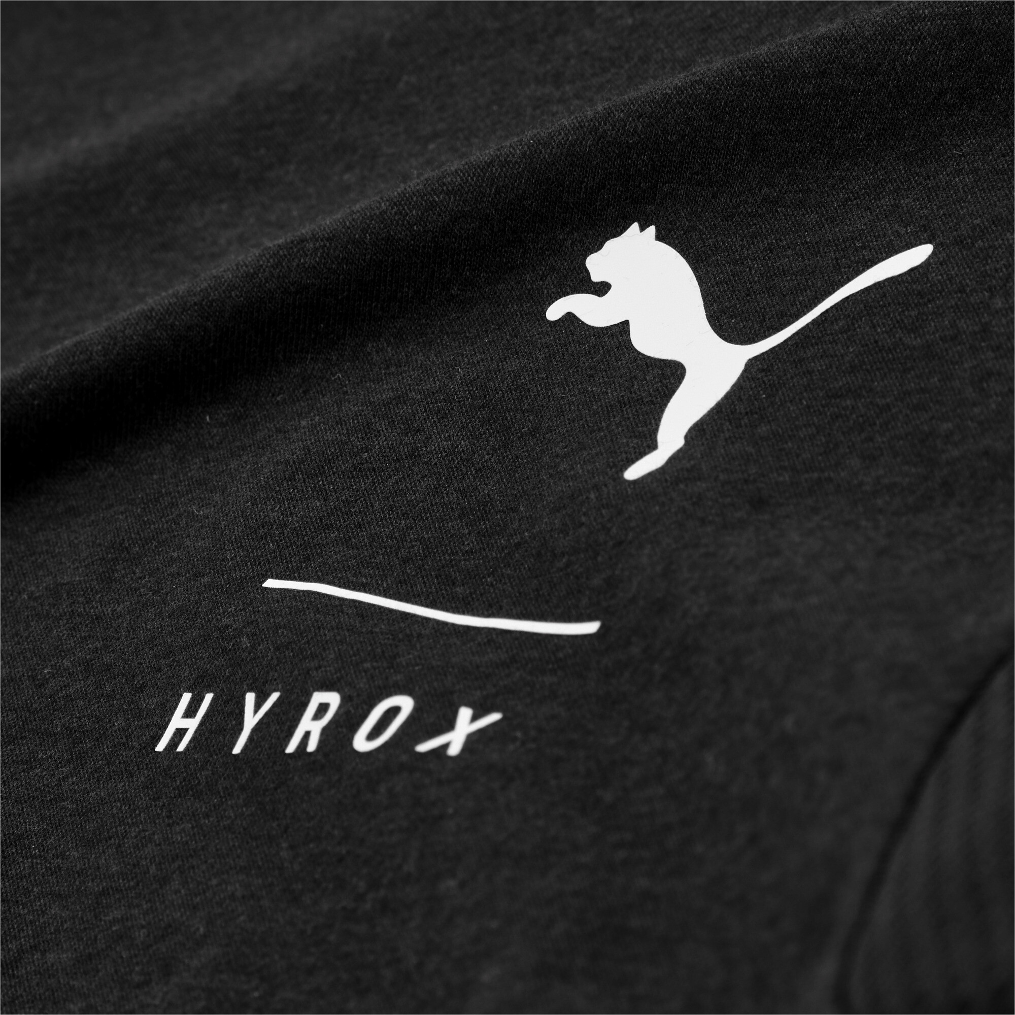 Men's Puma X HYROX Triblend Training T-Shirt, Black, Size M, Clothing