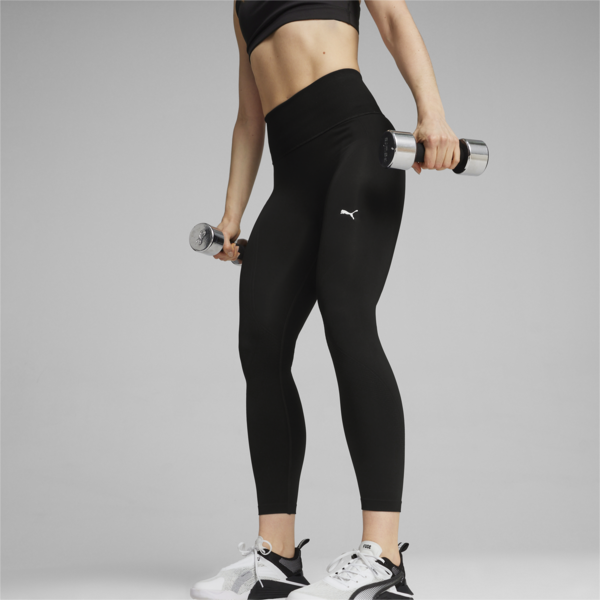 Leggings sin costuras SHAPELUXE para mujer, PUMA Black, large-MEX