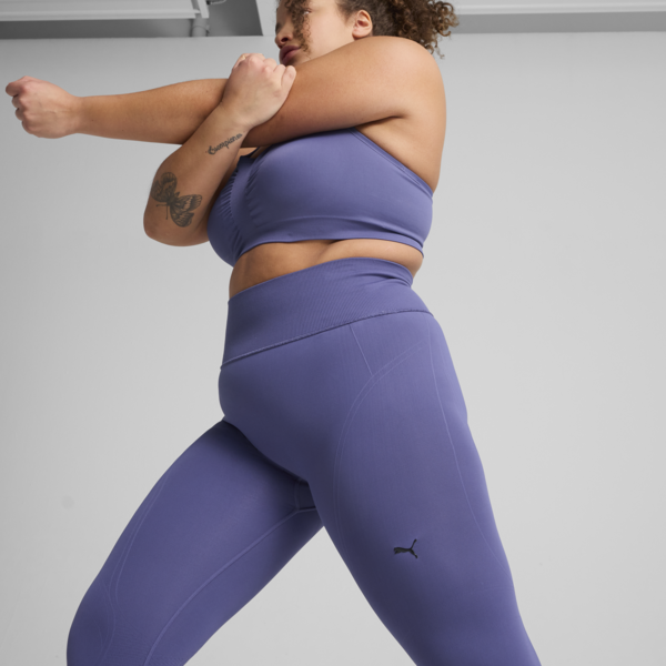 Leggings sin costuras SHAPELUXE para mujer, Blue Crystal, large-MEX