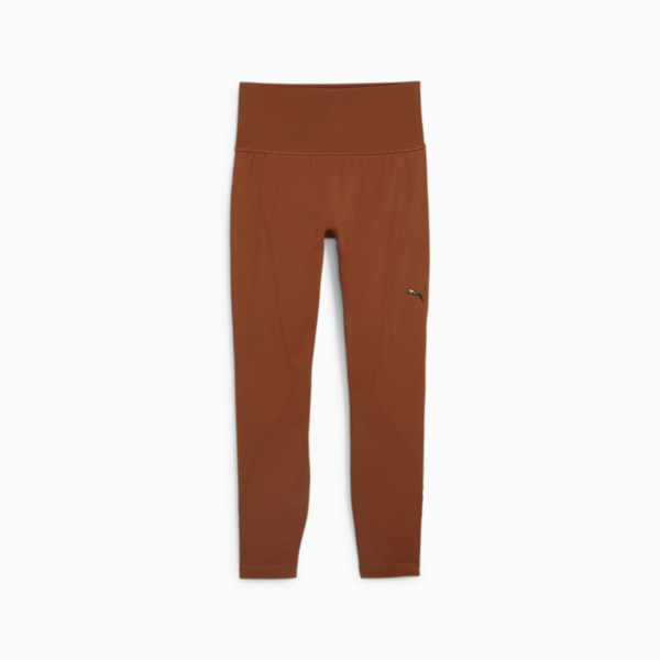 SHAPELUXE Seamless Women's Tights, Teak, large-ZAF