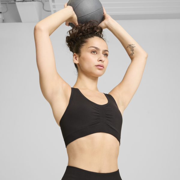 Top deportivo tipo brasier 4KEEPS SHAPELUXE, PUMA Black-2024 version, large-MEX