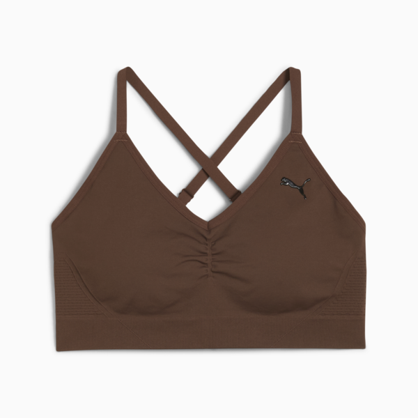 Top deportivo sin costuras MOVE SHAPELUXE para mujer, Espresso Brown, large-MEX