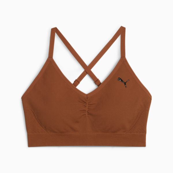 MOVE SHAPELUXE SEAMLESS BRA, Teak, large-ZAF