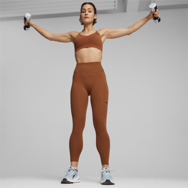 MOVE SHAPELUXE SEAMLESS BRA, Teak, large-ZAF