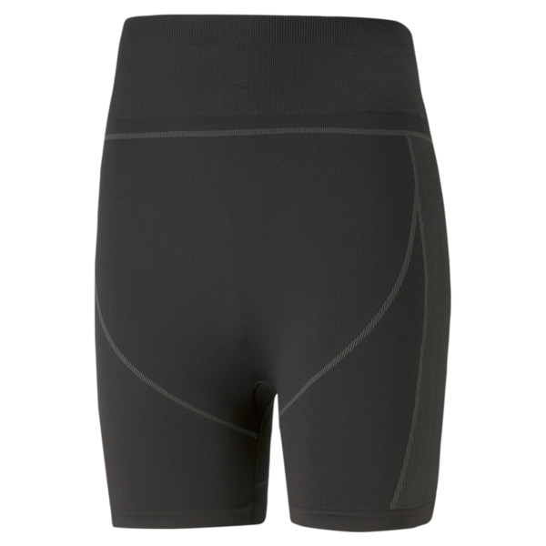 Calzas de training sin costuras FormKnit para mujer, PUMA Black-Strong Gray, large-ARG