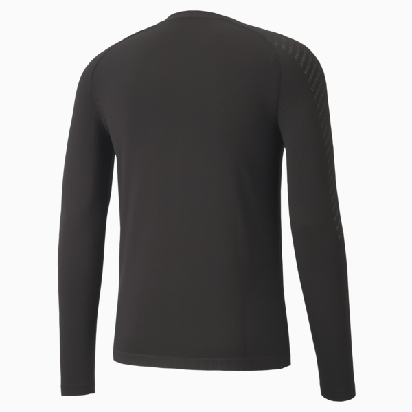 Remera de entrenamiento manga larga, Puma Black, large-ARG