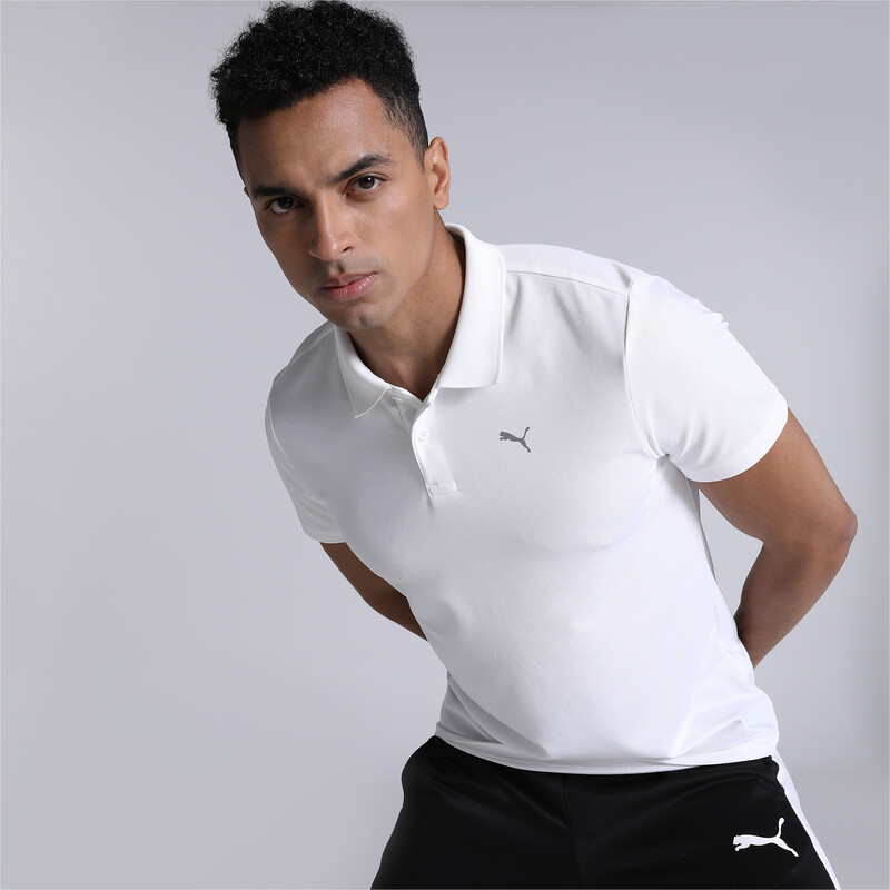 

Men's PUMA Performance Training Polo T-shirt, White
