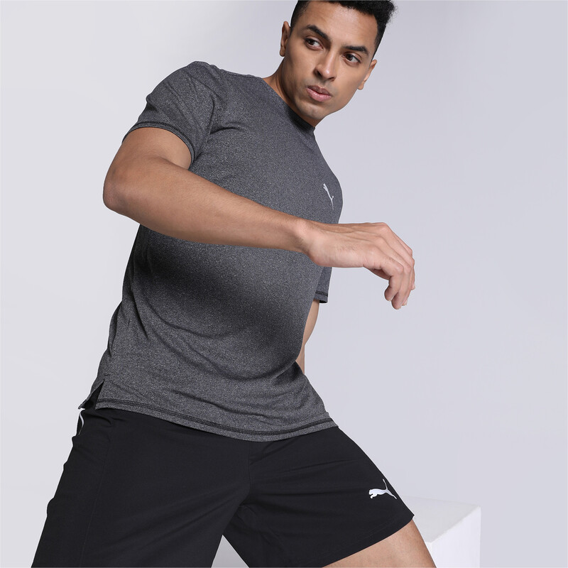 

Men's PUMA Run Favorite Heather Running T-Shirt, Black/gray