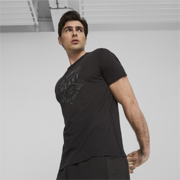 Remera Graphic Emblem ADP, Puma Black-Q3 Graphic, large-ARG