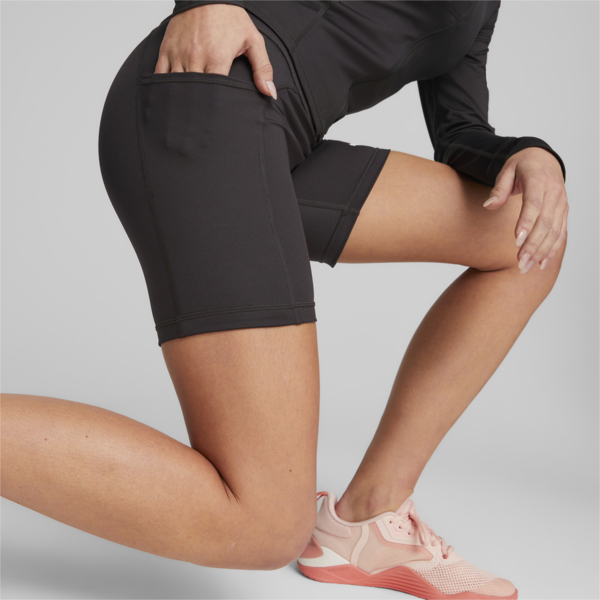 Calzas cortas de training PUMA Fit 5" para mujer, PUMA Black, large-ARG