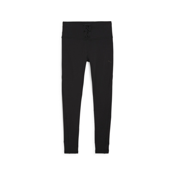Womens black ribbed tights discount