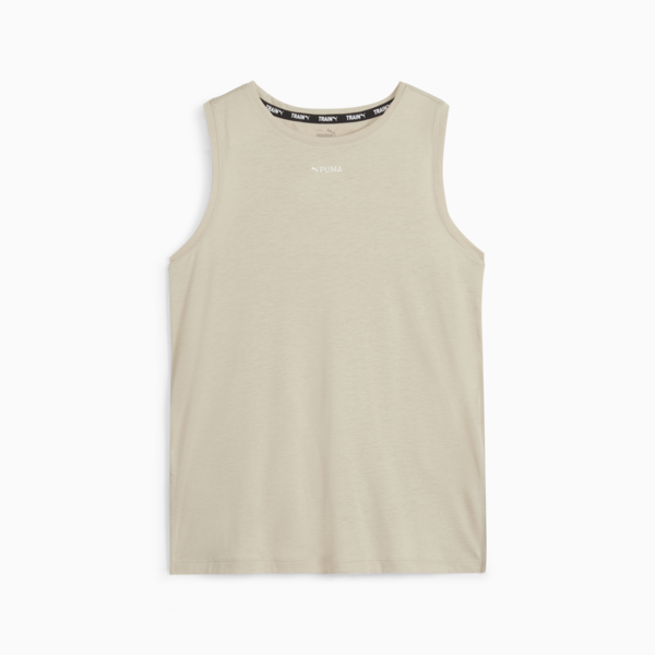 Remera de tirantes de training para mujer PUMA Fit TriBlend, Putty, large-ARG