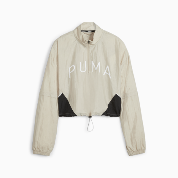 Campera de tejido plano PUMA FIT «Move» para mujer, Putty, large-ARG
