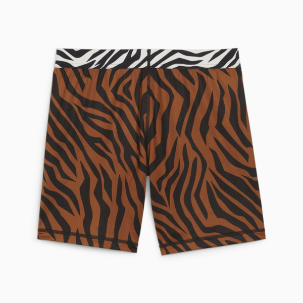 Shorts de ciclismo ANIMAL REMIX 5" para mujer, Teak, large-ARG