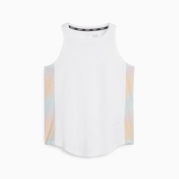 Musculosa de entrenamiento SUMMER DAZE para mujer, PUMA White, large-ARG