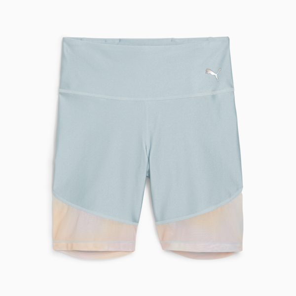 Calzas ciclista SUMMER DAZE 17cm para mujer, Turquoise Surf, large-ARG