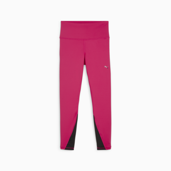 Train All Day Women's 7/8ths Training Tights, Garnet Rose-PUMA Black, large-ZAF