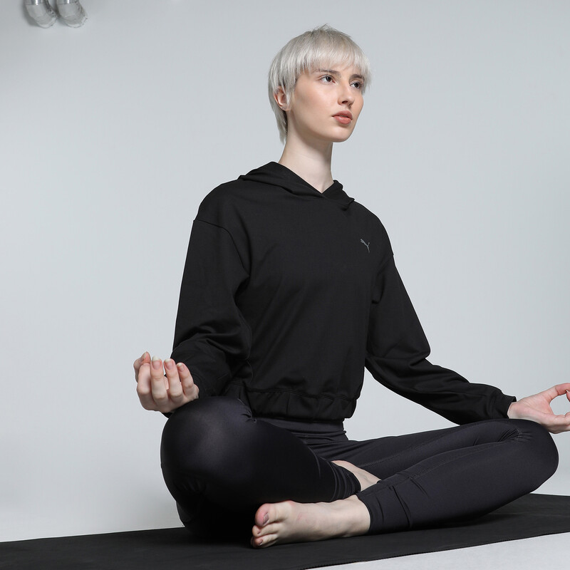 

Women's PUMA Studio Foundations Relaxed Fit Training Hoodie