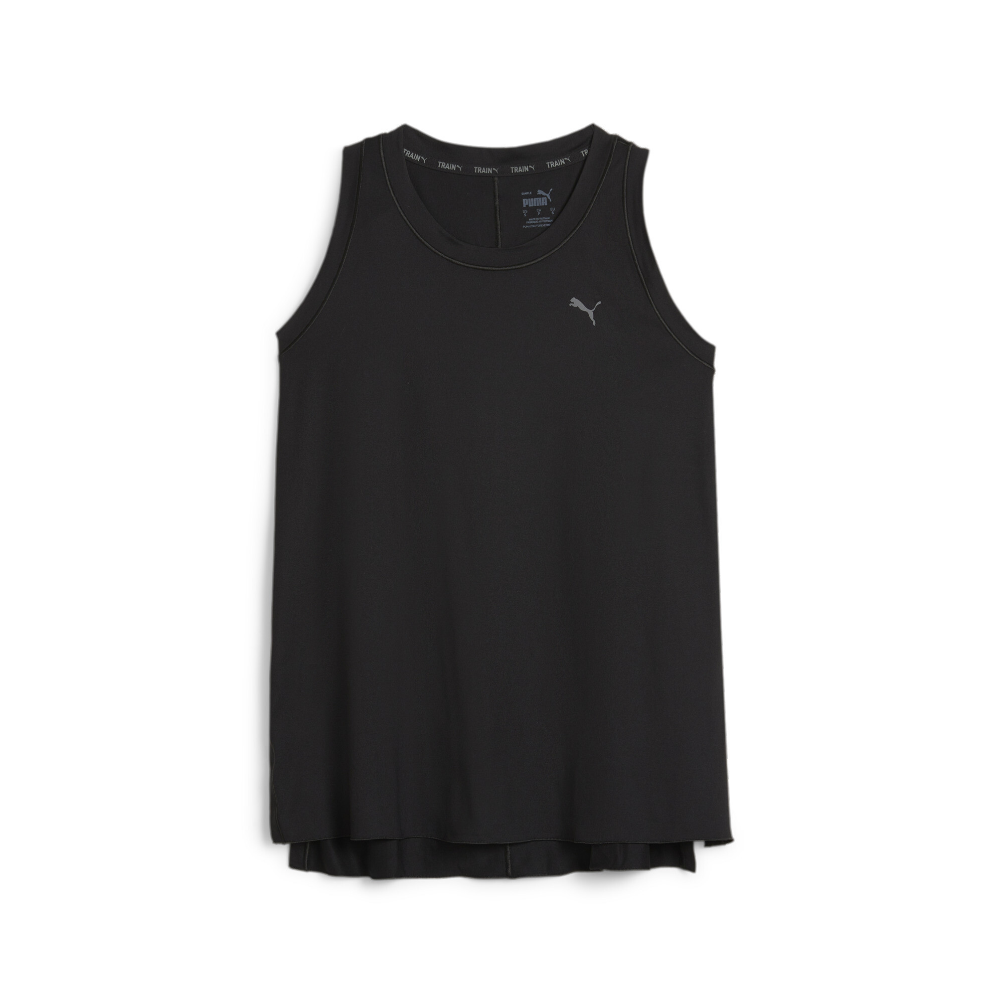 Women's Puma Maternity STUDIO Trend's Training Tank Top, Black, Size 3XL, Clothing