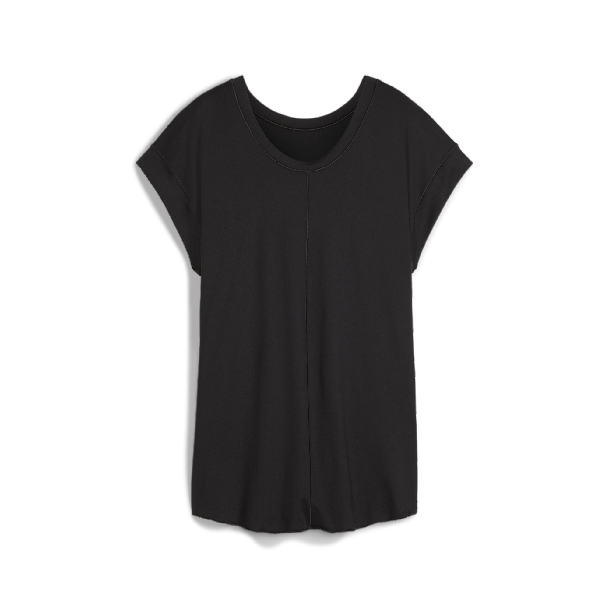 Women's Puma Maternity STUDIO's Training T-Shirt, Black, Size XL, Clothing