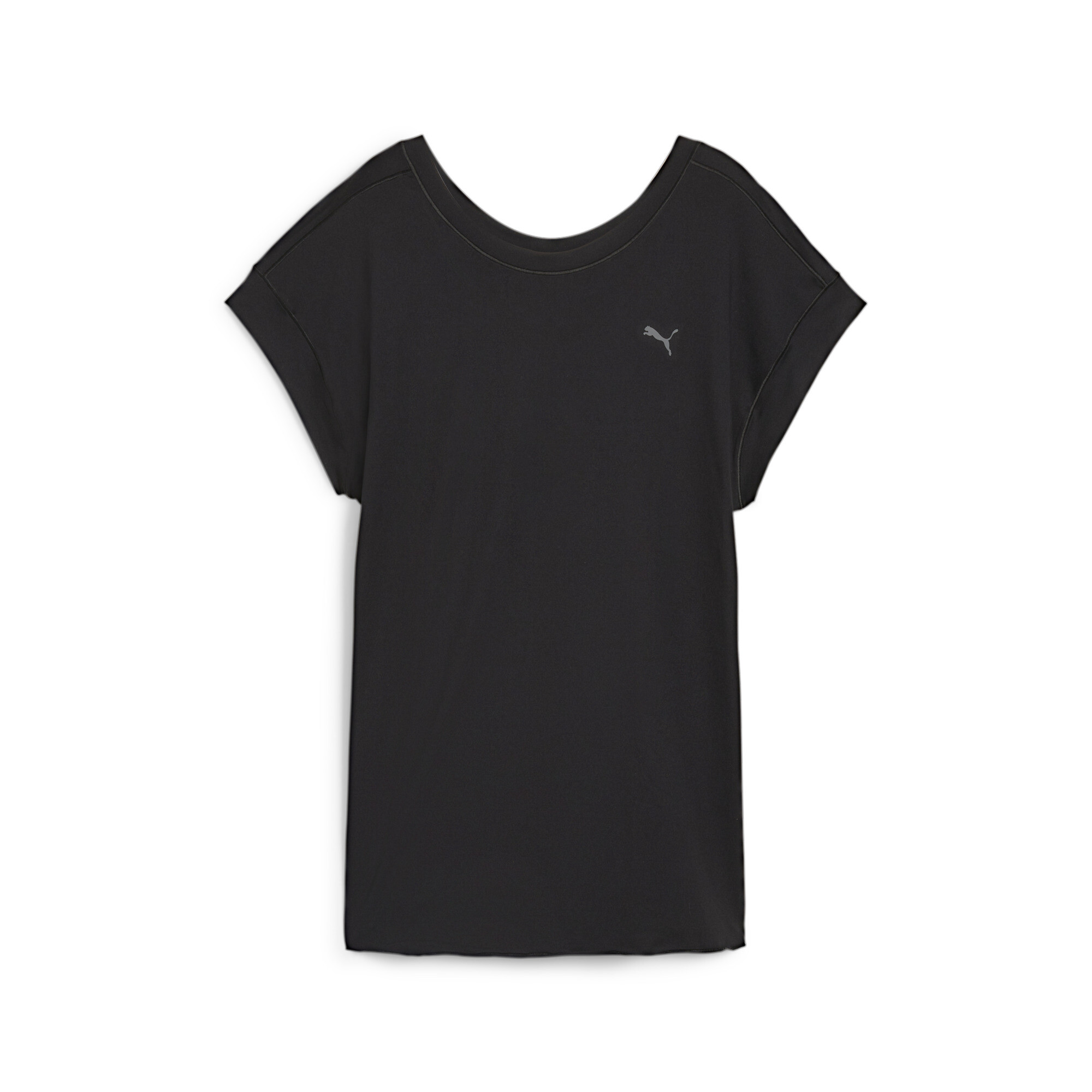 Women's Puma Maternity STUDIO's Training T-Shirt, Black, Size XL, Clothing