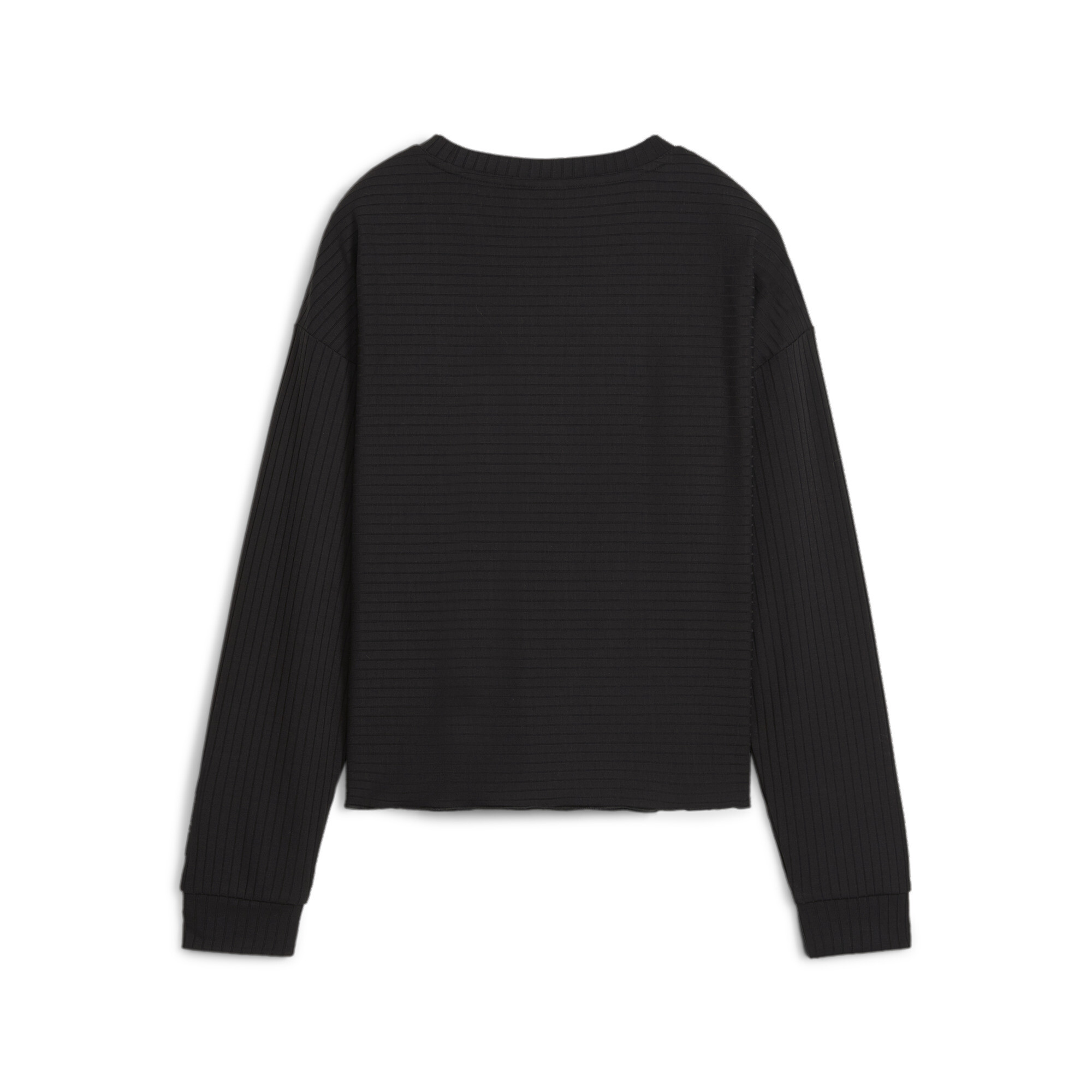 Women's Puma UNWIND STUDIO's Pullover Top, Black, Size XL, Women
