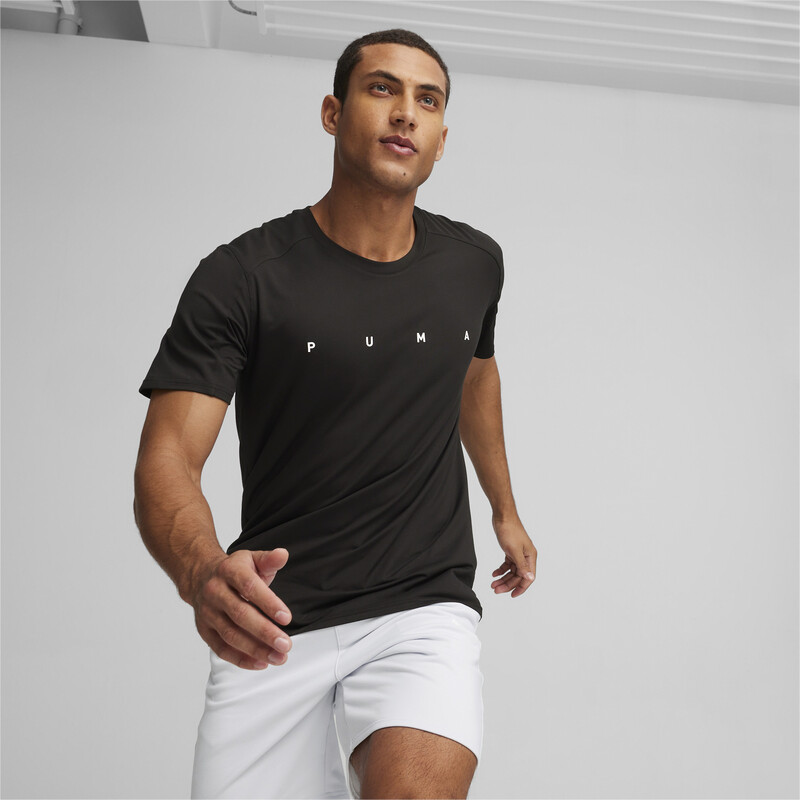 Men's PUMA Cloudspun Training T-shirt in Black size M | PUMA | Dalgate ...