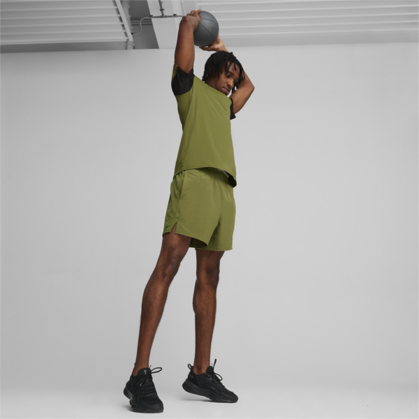 Remera de Training Cloudspun para hombres, Olive Green, large-ARG